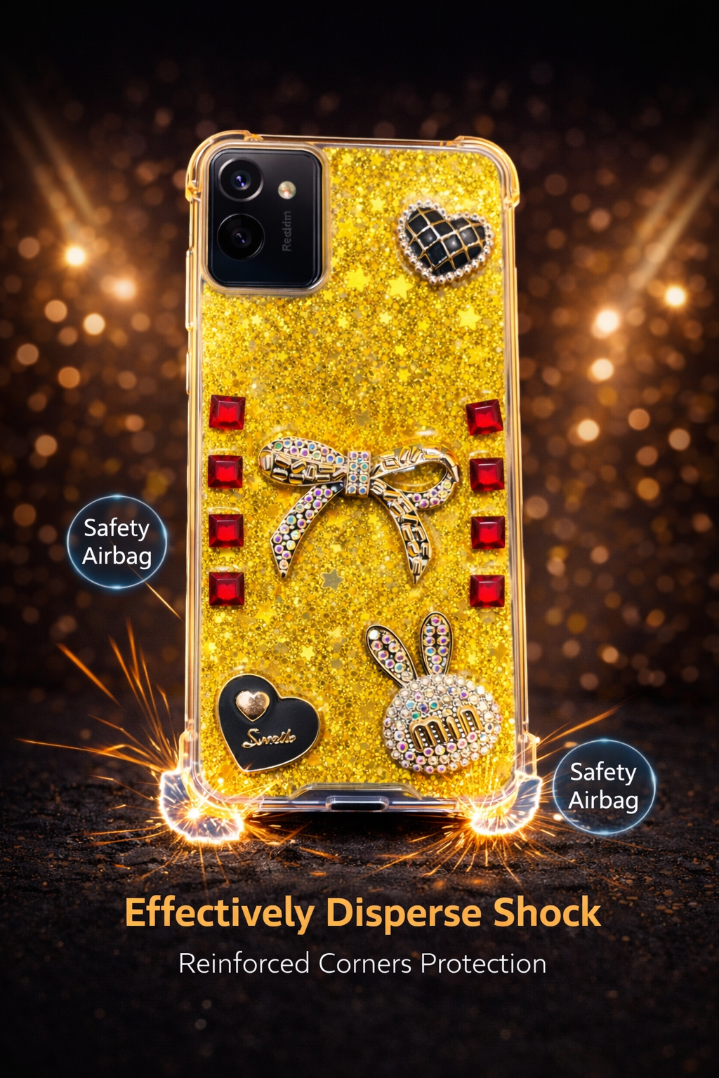 Shine in Gold • Strong in Protection case