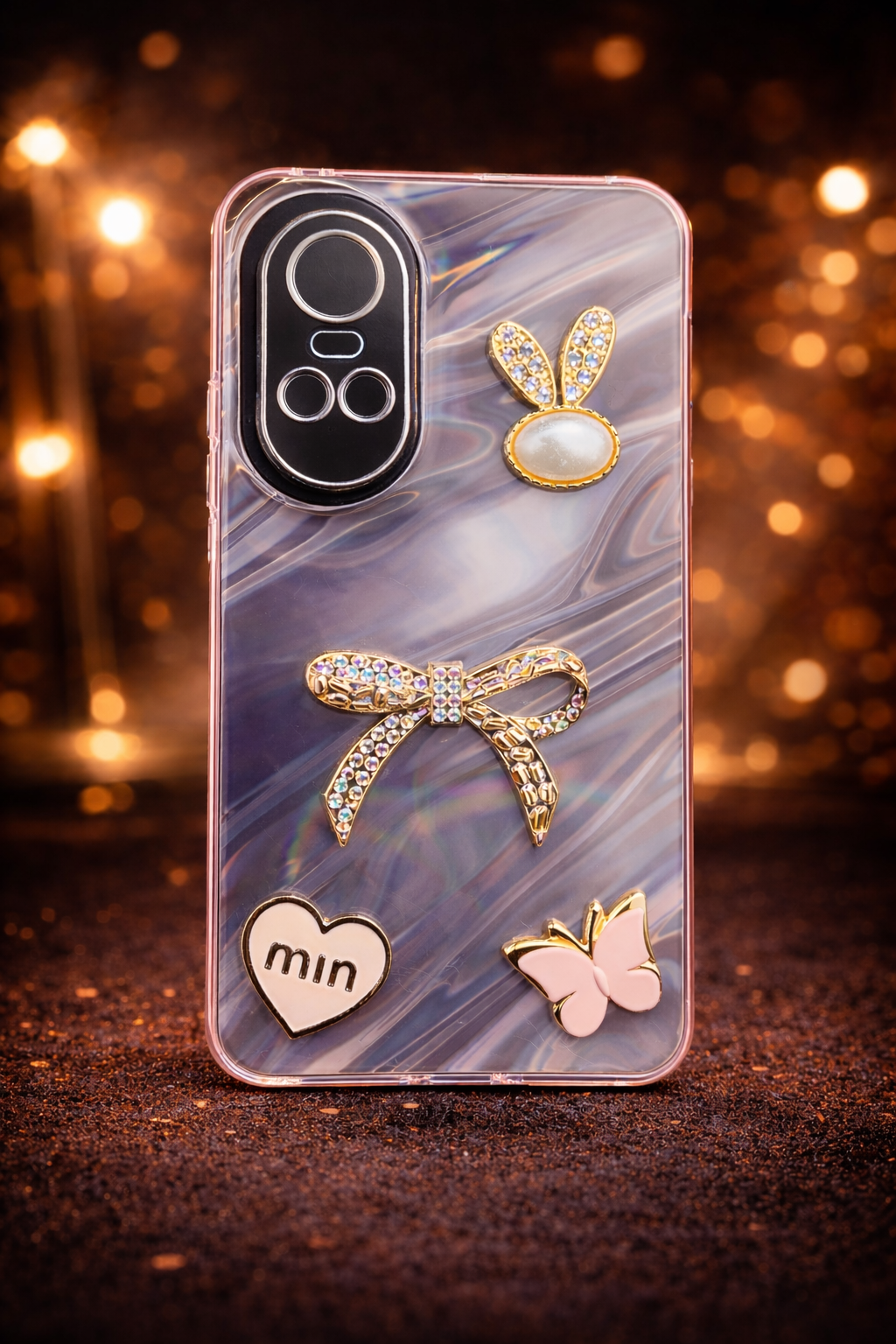 Blush Marble Luxe case